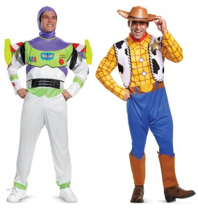 Buzz Lightyear und Woody aus Toy Stor Kostüme für Paare