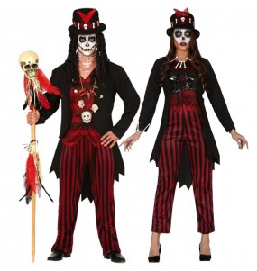 Mit dem perfekten Voodoo-Schamanen-Duo kannst du auf deiner nächsten Faschingsparty für Furore sorgen.