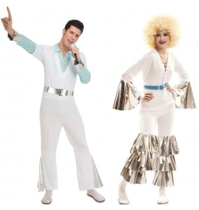 Mit dem perfekten Disco-Tanzen-Duo kannst du auf deiner nächsten Faschingsparty für Furore sorgen.
