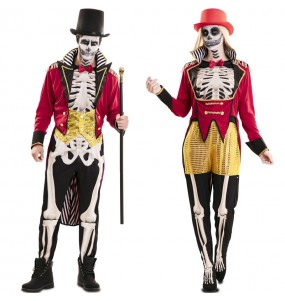Mit dem perfekten Skelett-Bändiger-Duo kannst du auf deiner nächsten Faschingsparty für Furore sorgen.