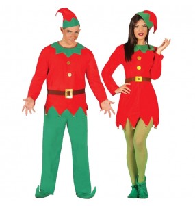 Mit dem perfekten Elfen und Weihnachtsmänner-Duo kannst du auf deiner nächsten Faschingsparty für Furore sorgen.