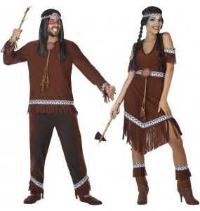 Mit dem perfekten Apachen-Indianer-Duo kannst du auf deiner nächsten Faschingsparty für Furore sorgen.