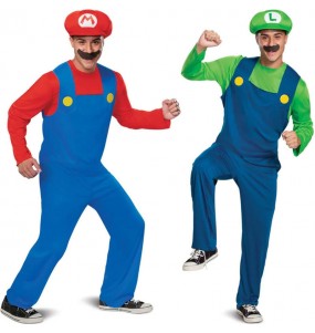 Mario Bros und Luigi von Nintendo Kostüme für Paare