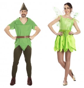 Peter Pan und die grüne Fee Kostüme für Paare