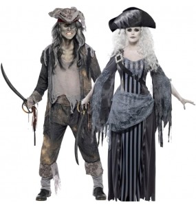 Mit dem perfekten Geisterschiff-Piraten-Duo kannst du auf deiner nächsten Faschingsparty für Furore sorgen.