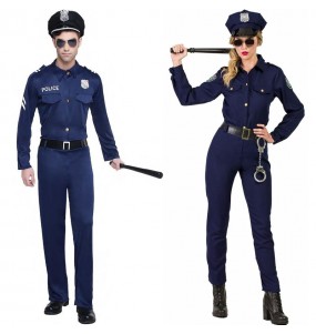 Mit dem perfekten Polizisten-Duo kannst du auf deiner nächsten Faschingsparty für Furore sorgen.