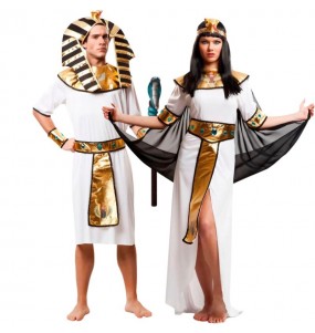 Könige von Ägypten Paarkostüm für Erwachsene