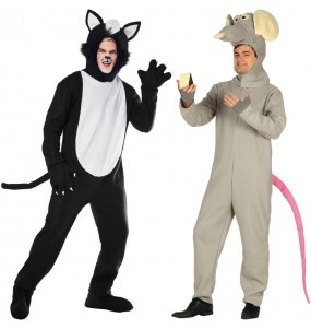 Katze und Ratte Kostüme für Paare