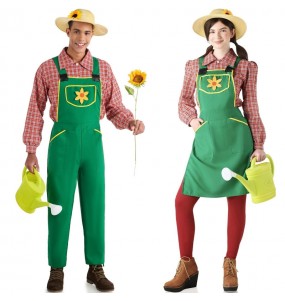 Landwirte Kostüme für Paare