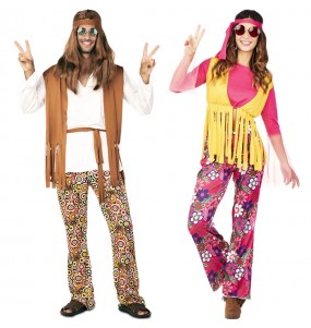 Mit dem perfekten Wirtschafts-Hippies-Duo kannst du auf deiner nächsten Faschingsparty für Furore sorgen.