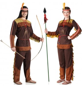 Arapahoe-Indianer Kostüme für Paare