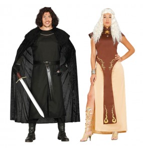 Mit dem perfekten Jon Snow und Daenerys Targaryen-Duo kannst du auf deiner nächsten Faschingsparty für Furore sorgen.