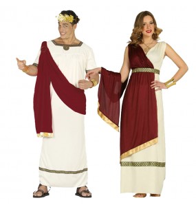 Mit dem perfekten Römer Antike Rom-Duo kannst du auf deiner nächsten Faschingsparty für Furore sorgen.