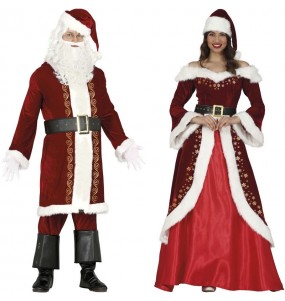 Mit dem perfekten Weihnachtsmann Deluxe-Duo kannst du auf deiner nächsten Faschingsparty für Furore sorgen.