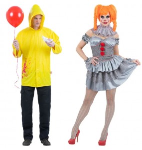 Mit dem perfekten Georgie und IT-Clown-Duo kannst du auf deiner nächsten Faschingsparty für Furore sorgen.