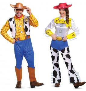 Mit dem perfekten Toy Story-Duo kannst du auf deiner nächsten Faschingsparty für Furore sorgen.