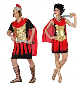 Mit dem perfekten Römische Krieger-Duo kannst du auf deiner nächsten Faschingsparty für Furore sorgen.