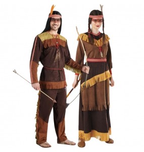 Arapahoe-Stamm-Indianer Kostüme für Paare