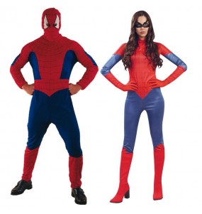 Mit dem perfekten Spider-Helden-Duo kannst du auf deiner nächsten Faschingsparty für Furore sorgen.