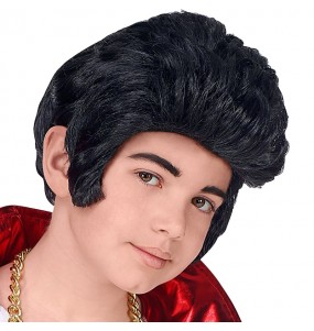 Elvis-Perücke für Kinder um Ihr Kostüm zu vervollständigen