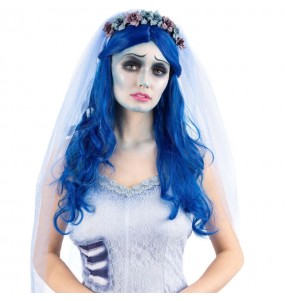 Emily Leichenbräutigam Perücke zur Vervollständigung Ihres Horrorkostüms