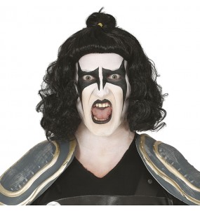 Kiss Rocker Perücke um Ihr Kostüm zu vervollständigen