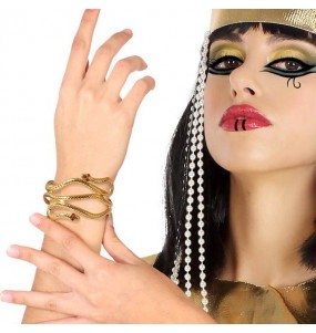 Ägyptisches Schlangenarmband um Ihr Kostüm zu vervollständigen