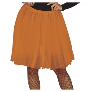 Tutu Orange lang Erwachsene um Ihr Kostüm zu vervollständigen