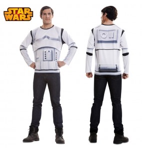 Stormtrooper T-Shirt Erwachseneverkleidung für einen Faschingsabend