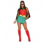 Kostüm Sie sich als Robin Kostüm für Damen-Frau für Spaß und Vergnügungen