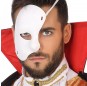 Phantom der Oper Maske weiß um Ihr Kostüm zu vervollständigen