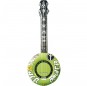 Grünes aufblasbares Banjo um Ihr Kostüm zu vervollständigen