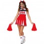 Kostüm Sie sich als USA Cheerleader Kostüm für Damen-Frau für Spaß und Vergnügungen