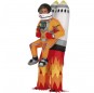 Astronaut mit aufblasbarer Rakete Kostüm für Herren