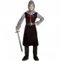 Mittelalterlicher schwarzer Ritter Kostüm für Kinder