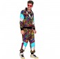Trainingsanzug mit fluoreszierendem Tierprint Kostüm für Herren