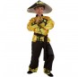 Gelber Chinamann Kostüm für Jungen
