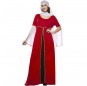 Rote mittelalterliche DameKostüm für Damen