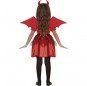 Teufelsweib mit Flügeln Kostüm für Mädchen