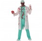 Verkleidung Doktor Zombie Erwachsene für einen Halloween-Abend
