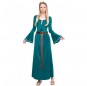Kostüm Sie sich als Grüne mittelalterliche Dienstmädchen Kostüm für Damen-Frau für Spaß und Vergnügungen