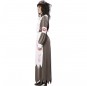 Graue Zombie-Krankenschwester Kostüm für Damen