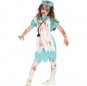 Verkleiden Sie die Zombie KrankenschwesterMädchen für eine Halloween-Party