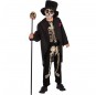 Hexenmeister skelett Kinderverkleidung für eine Halloween-Party