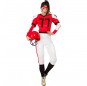 Kostüm Sie sich als Roter Footballspielerin Kostüm für Damen-Frau für Spaß und Vergnügungen