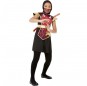 Ninja Kriegerin Kostüm für Mädchen hinteres