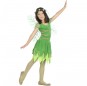 Grünes Feenkostüm mit Flügeln für Mädchen