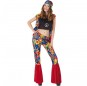 Hippie Flower Kostüm für Damen