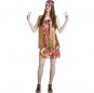 Kostüm Sie sich als Glücklicher Hippie Kostüm für Damen-Frau für Spaß und Vergnügungen
