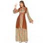 Kostüm Sie sich als Hippie Peace and Love Kostüm für Damen-Frau für Spaß und Vergnügungen